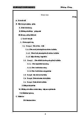 Chuyên đề Toán luỹ thừa trong Q